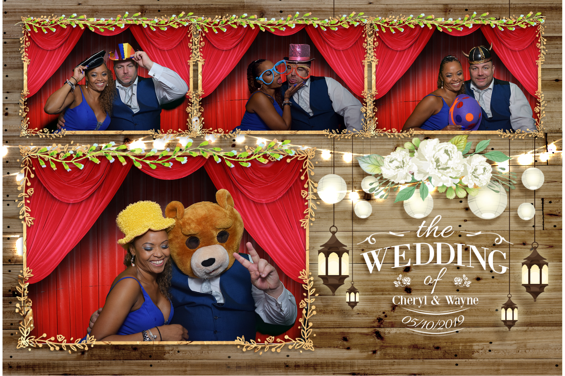 Cheryl & Wayne | View more photos from the event at gallery.blissbooth.co.uk/u/BlissBooth/Cheryl-Wayne